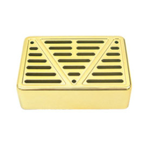 Small Rectangle Humidifier w/Crystal Beads (3"x 2"x 1") (gold)  $2.00