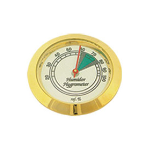 Brass Hygrometer (36mm) (gold) $2.95