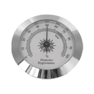 Brass Hygrometer (2") (silver) $3.95