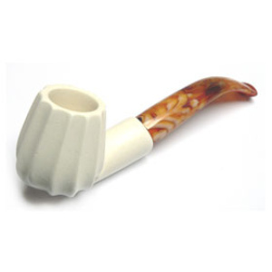 Standard Meerschaum Pipe w/box - Chimney Panel $27.95