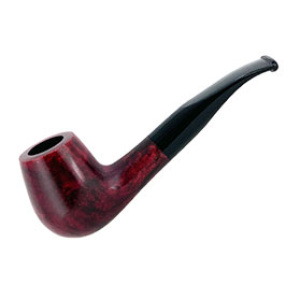 European Briar Pipe Handcrafted in Germany (Burgundy) $25.00
