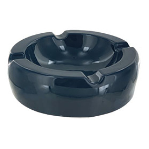 Round Ceramic Cigar Ashtray (8" blue) $16.00