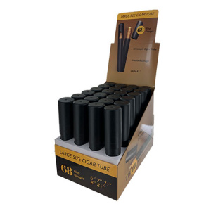 Telescopic Plastic Cigar Tube (68R) $46.80/display (24pcs)