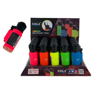 Eagle Torch Mini Straight Neon Torch $40.00/display (20pcs)