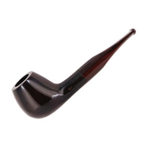 Hanseatic Briar Pipe w/Brown Acrylic Stem Handcrafted in Germany - Imperfect sold as is $20.00