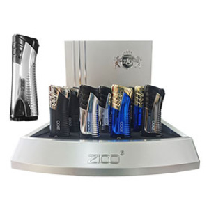Zico Slim Single Torch Flame Lighter $62.50/display (10 pcs)
