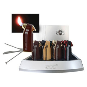 Zico Soft Flame Pipe Lighter w/Pipe Tool $87.50/display (10 pcs)