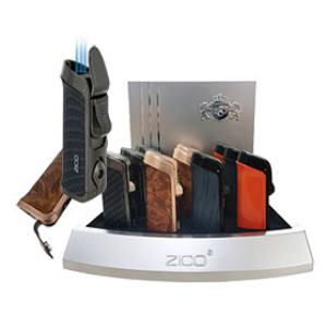 Zico Triple Torch Flame Lighter w/Cigar Punch $80.00/display (10 pcs)