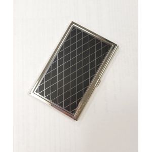 Diamond Lattice Metal Card Case $3.95