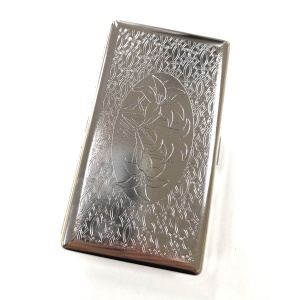 Metal Cigarette Case (120's, 18ct)  $2.75