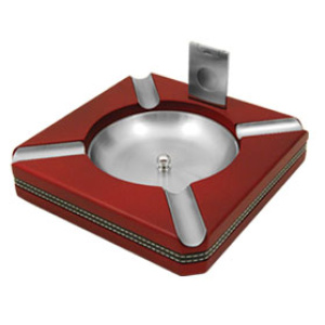 Wooden Cigar Ashtray (burgendy) w/cutter  $29.95