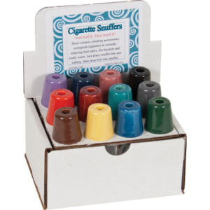 Ceramic Cigarette Snuffer  $32.40/display (24 pcs)