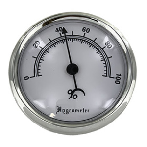 Analog Hygrometer (silver) $2.75