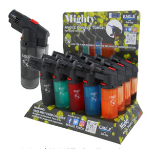 Eagle Double Angle Torch  $49.50/display (15 pcs)