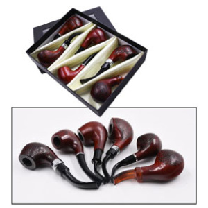 Wooden Pipe Set  $31.50/set (6 pcs)