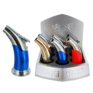 Assorted Colors Scorch Single Torch  $54.00/display (6 pcs)