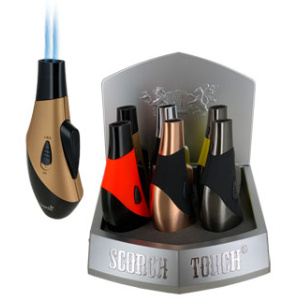 Scorch Double Torch Lighter  $48.00/display (6 pcs)