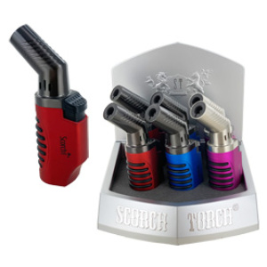Scorch 45 Degree Single Torch Lighter $41.70/display (6 pcs)