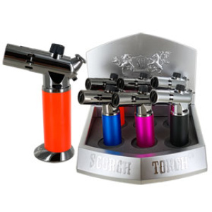 Scorch Torch Single & Double Torch Lighter  $49.50/display (6 pc