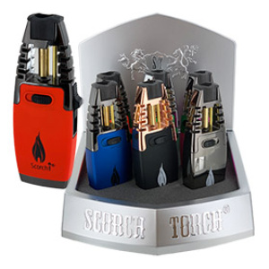 Scorch 4.75" Single Torch Lighter $51.00/display (6 pcs)