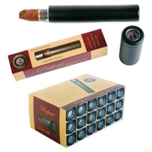 Perfecto Telescopic Cigar Tube  $49.50/display (18 pcs)