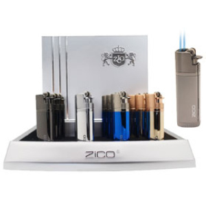 Zico Double Torch Lighter  $60.00/display (12 pcs)