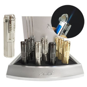 Zico Single Torch Lighter  $72.50/display (10 pcs)