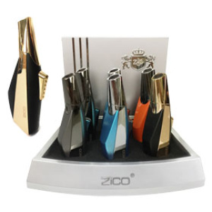 Zico Single Torch Lighter  $52.50/display (6 pcs)
