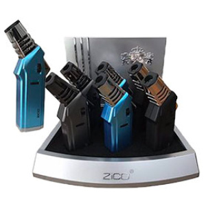 Zico Single Torch Lighter  $52.50/display (6 pcs)