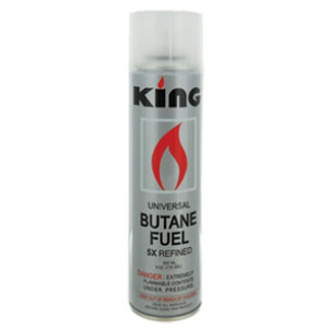 King 5x Butane Gas  $34.80/box (12 pcs)