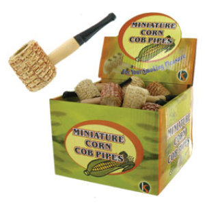 Mini Corn Pipe  $15.12/dis (36 pcs)