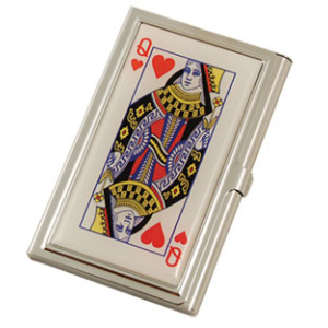 Name Card Holder - Queen of Heart $2.50