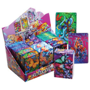 Plastic Cigarette Case  $19.80/display (12 pcs)