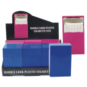 Plastic Cigarette Case  $12.00/display (12 pcs)