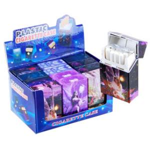 Plastic Cigarette Case  $21.00/display (12 pcs)