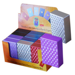 Plastic Cigarette Case  $16.20/display (12 pcs)