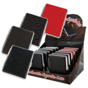 Leather Cigarette Case  $21.00/display (12 pcs)