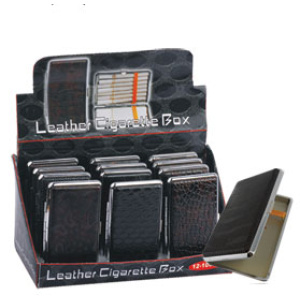 Leather Cigarette Case  $22.20/display (12 pcs)