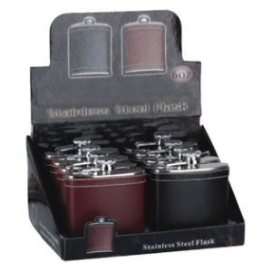 Flask in Display (8 pcs/dis) $38.00/dis