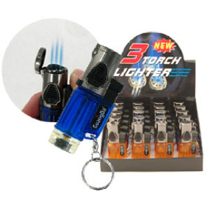 Triple Torch Lighter (20 pcs/dis)  $60.00/dis