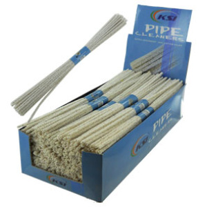 12" Cotton Pipe Cleaner (Bristle)  $22.00/display(24 bundles)
