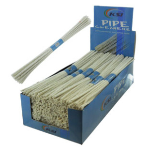 12" Cotton Pipe Cleaner (Soft)  $21.00/display (24 bundles)