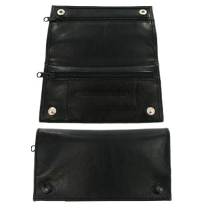 PU Leather Tobacco Pouch (black) $3.50