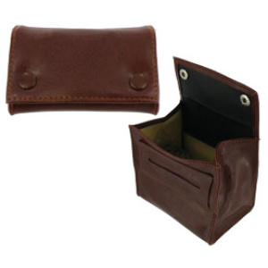 PU Leather Tobacco Pouch (brown)  $3.35