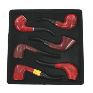 Resin Tobacco Pipe  $13.50/dis (6 pcs)